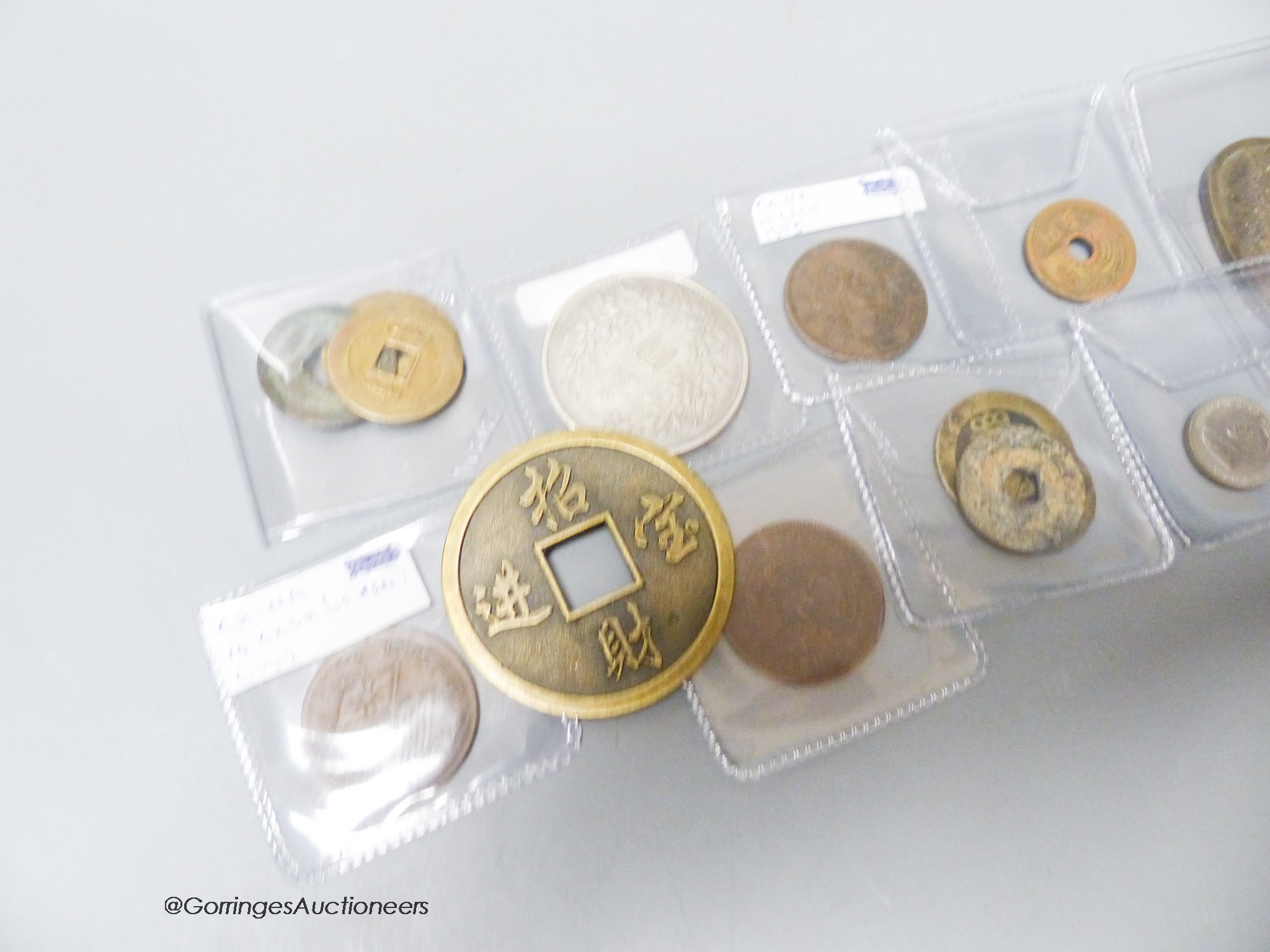 A group of China Empire coins